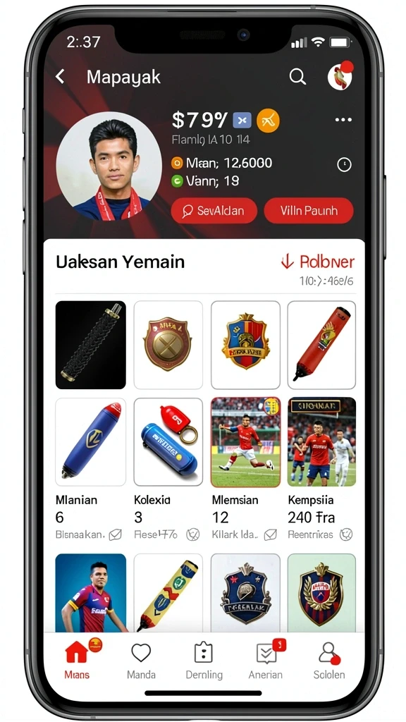 kaol68 - Screenshot fitur mode permainan yang menarik.