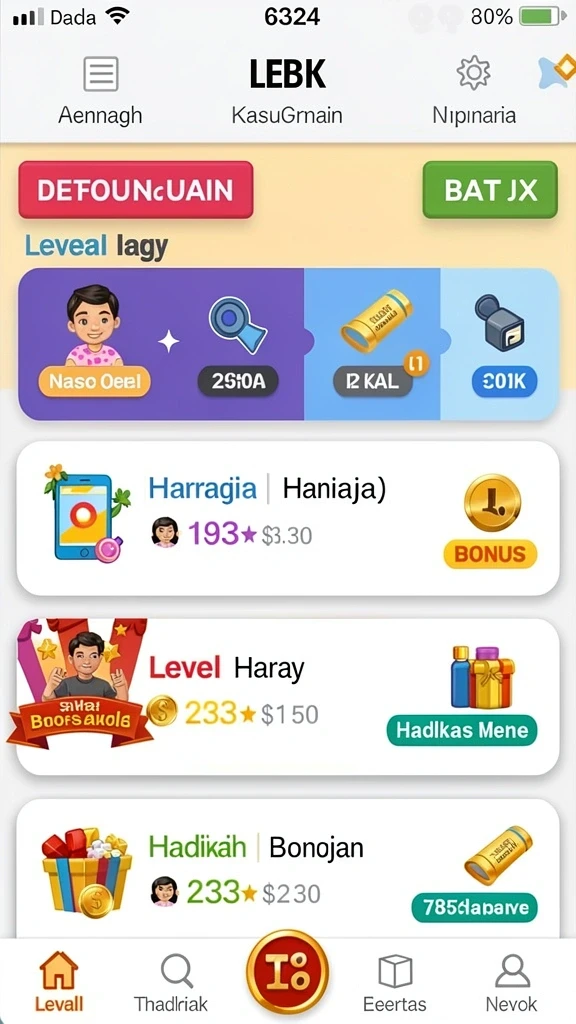 rejekigames - Tampilan menarik dari game utama REJEKIGAMES.